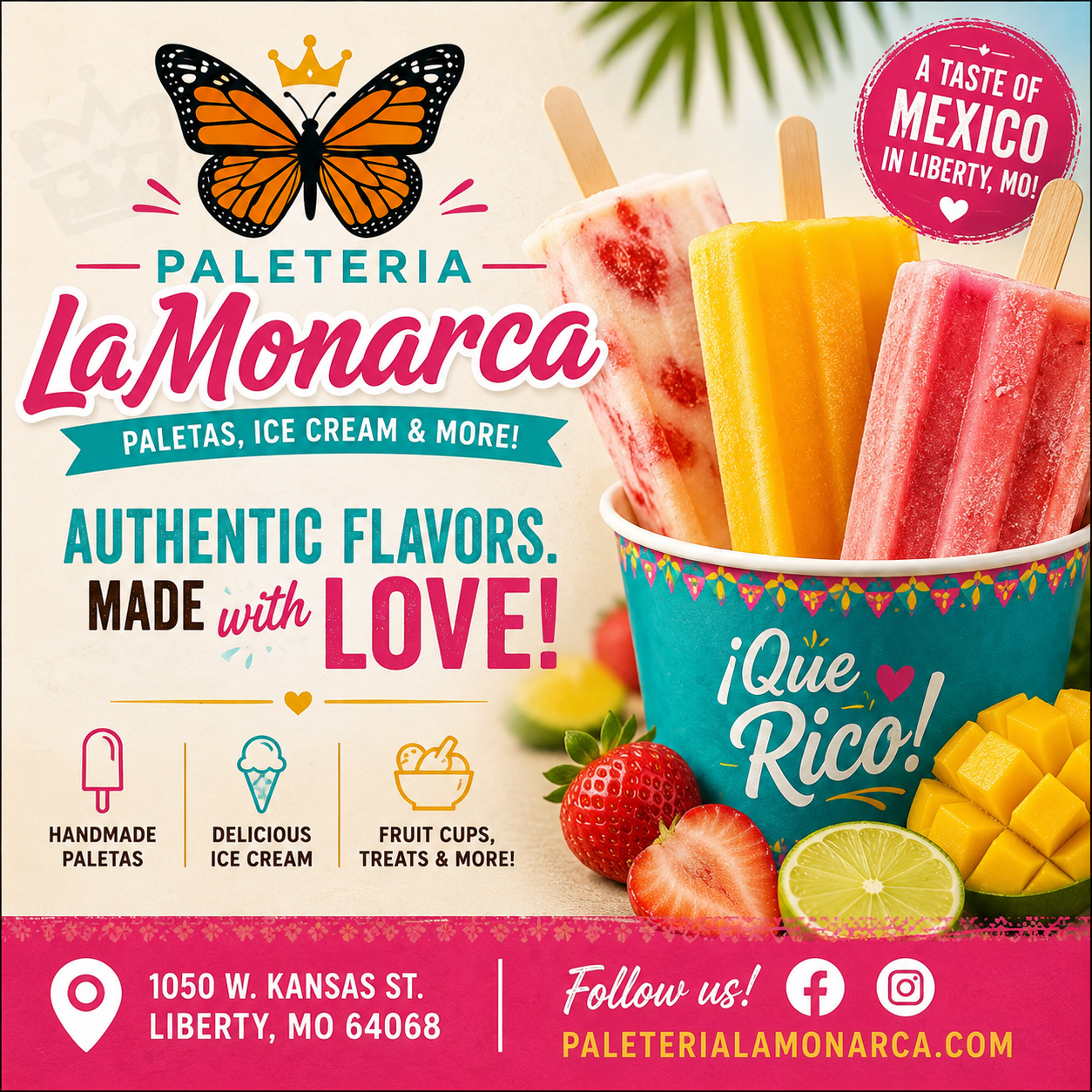 Paleteria La Monarca